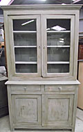 OLD FRENCH PAINTED DEUX CORPS BUFFET
